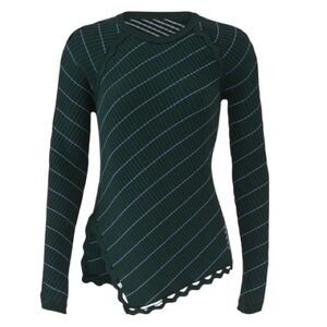 SIMKHAI Zig Zag Trim Sweater